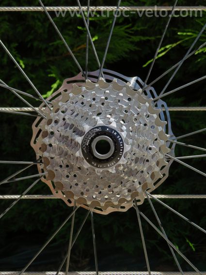 Paire de roues Shimano WH-RS171 Disc + pneumatiques, disques et cassette - 10