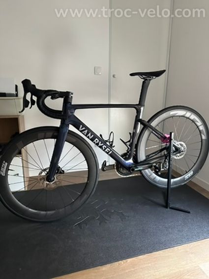 Van Rysel RCR Pro Midnight Blue – Taille S – SRAM Force AXS – Zipp 404 - 3