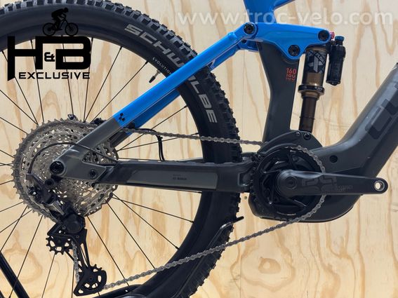 Cube Stereo Hybrid 160 HPC Actionteam 750 Carbon VTT électrique Shimano XT 2024 - 12
