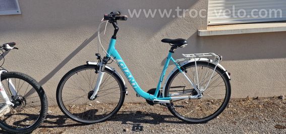 Vélo de ville Giant – Très bon état – Avec 2 paniers - 5