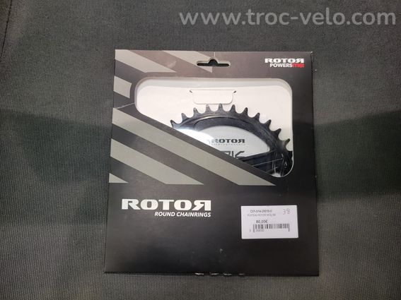 Monoplateau Rotor 38 dents Alu neuf - 3