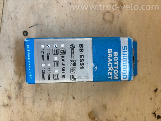 Boitier de pédalier Octalink BB-ES51 68x113mm - 3