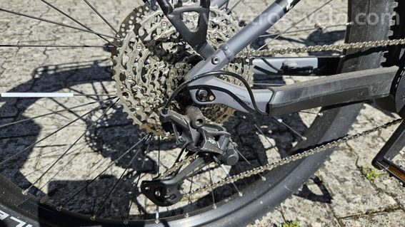 VTT Électrique CUBE REACTION HYBRID RACE 625 29" Gris 2023 - M - 6