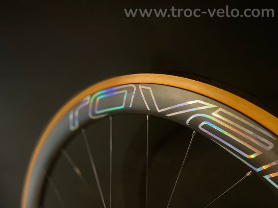 🔥réservées🔥Roval Rapide CLX 50 disc pneus🔥 DT Swiss Mavic Corima réserve Bontrager princeton  - 4