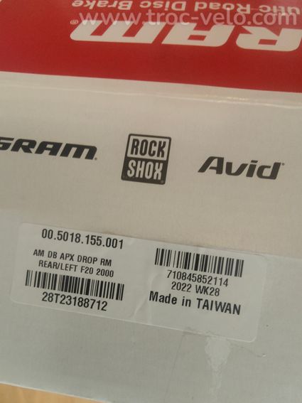 Frein SRAM apex arrière neuf - 4