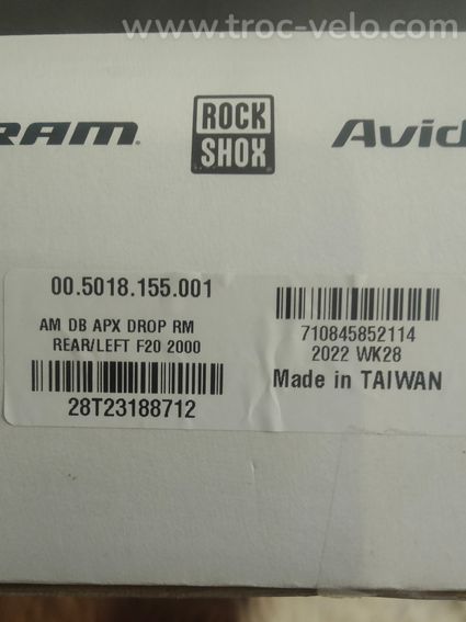 Frein SRAM apex arrière neuf - 6