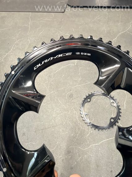 Lot de 2 Plateaux SHIMANO DURA-ACE R9200 52-36 12v Neufs - 3