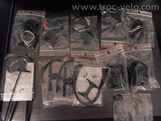 POLAR  CS 100 B LOT ENSEMBLE 2 COMPTEURS MONTRE CAPTEURS NOTICE ETC... - 2