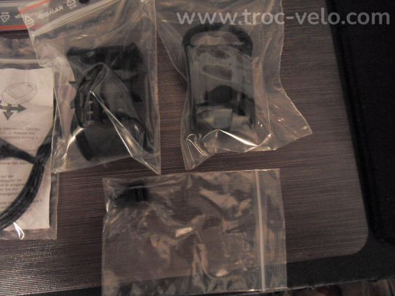 POLAR  CS 100 B LOT ENSEMBLE 2 COMPTEURS MONTRE CAPTEURS NOTICE ETC... - 5