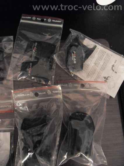 POLAR  CS 100 B LOT ENSEMBLE 2 COMPTEURS MONTRE CAPTEURS NOTICE ETC... - 7