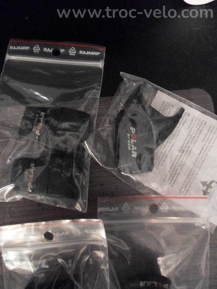 POLAR  CS 100 B LOT ENSEMBLE 2 COMPTEURS MONTRE CAPTEURS NOTICE ETC... - 9