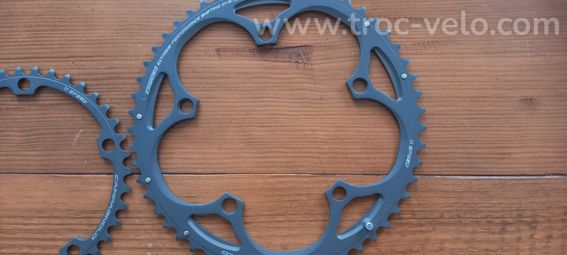 Plateaux Campagnolo Super Record 11 vitesses 53/39 - 4