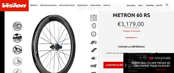 Vision Metron 60 RS Disc TLR - 9