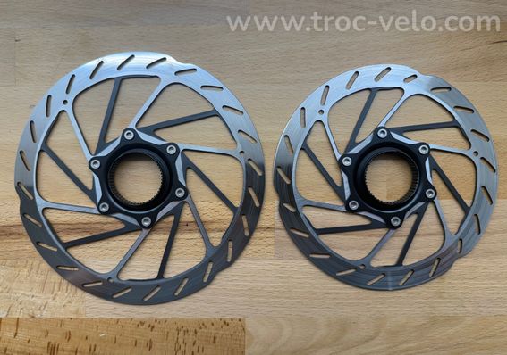 Paire disques SRAM HS2 180/160 - 3