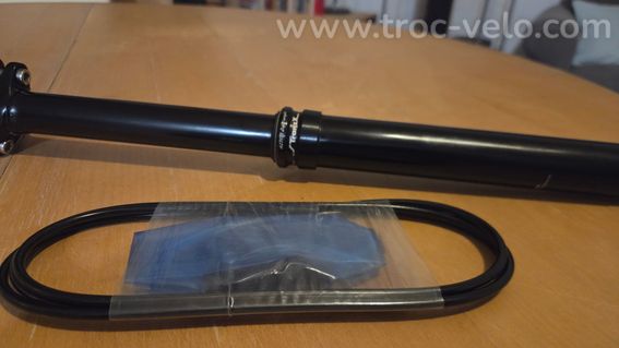 Tige de selle télescopique TranzX 31.6x459, 150mm - 2