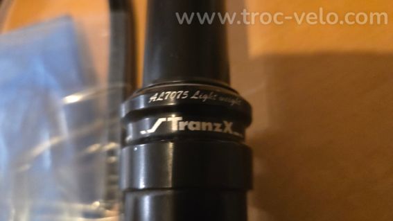 Tige de selle télescopique TranzX 31.6x459, 150mm - 3