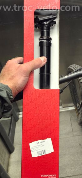 Tige de selle télescopique TranzX 31.6x459, 150mm - 5
