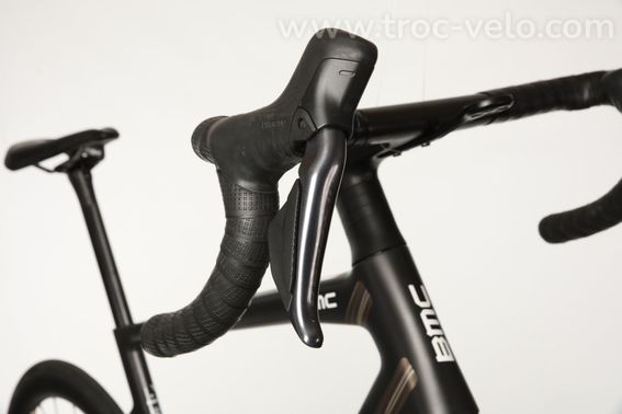 Velo De Route Bmc Teammachine Slr 01 Four Shimano Ultegra Di2 12v 700 Mm Noir Gris 2026 T 54 172 180cm   Produit Reconditionne - 6