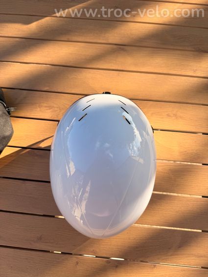Casque Aéro Kask BAMBINO PRO blanc  - 4