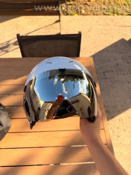 Casque Aéro Kask BAMBINO PRO blanc  - 6