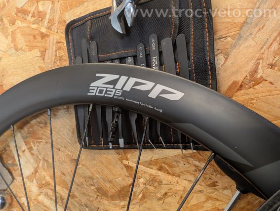 🏆ZIPP 303S DB GARANTIE A VIE HOOKLESS 45MM🏆 - 11