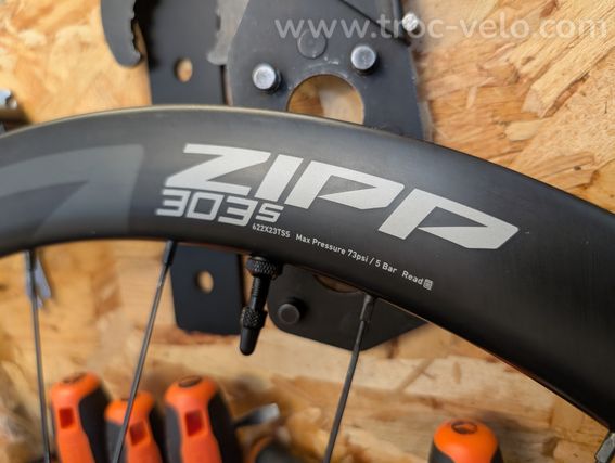 🏆ZIPP 303S DB GARANTIE A VIE HOOKLESS 45MM🏆 - 12
