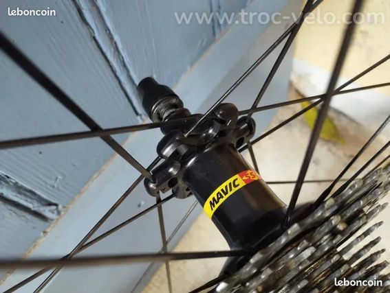 Roues carbone Mavic ksyrium pro service course, vélo route course  - 2