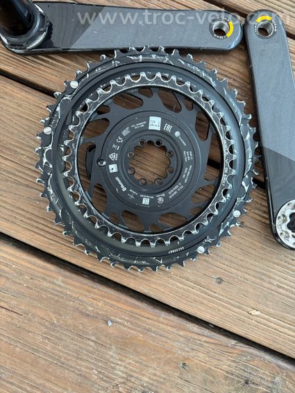 Pédalier SRAM Force AXS D2 Quarq Capteur de puissance 46/33 – 175 mm - 2