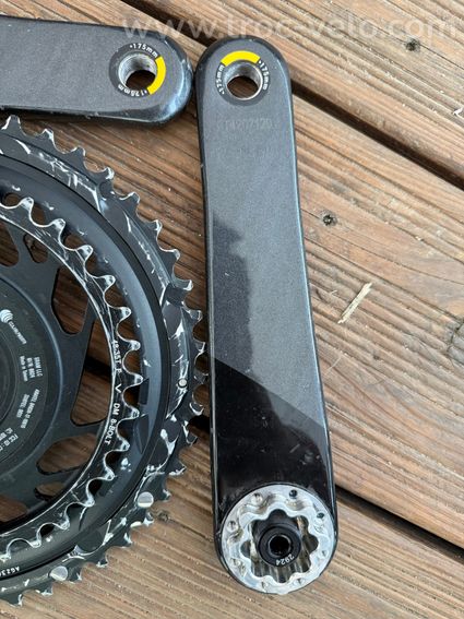 Pédalier SRAM Force AXS D2 Quarq Capteur de puissance 46/33 – 175 mm - 3
