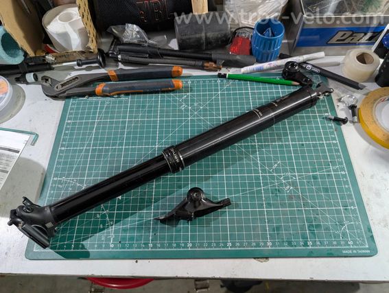 Tige de selle X-Fusion manic 34.9 et 150mm