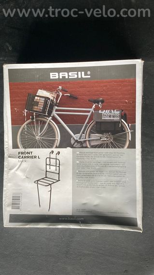 Porte bagage avant pour vélo de ville - 3