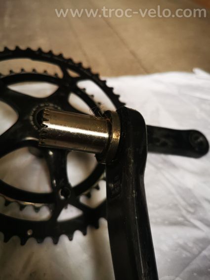 Pédalier campa centaur carbone 11v 172.5 mm (ultra torque)