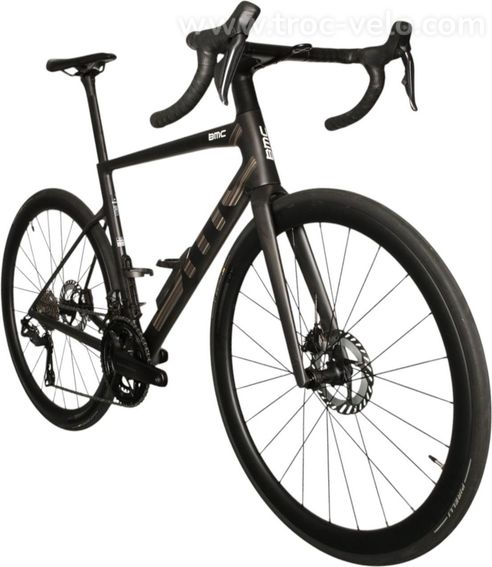 Velo De Route Bmc Teammachine Slr 01 Four Shimano Ultegra Di2 12v 700 Mm Noir Gris 2026 T 58 184 192cm   Produit Reconditionne - 2