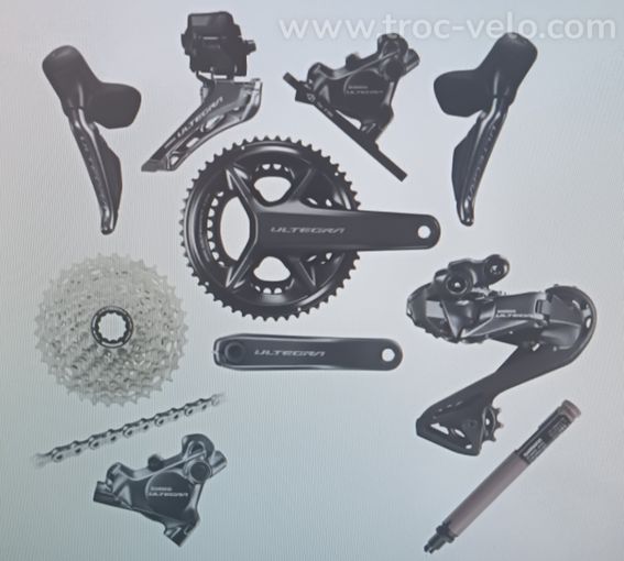 Groupe complet neuf ultegra di2 12V