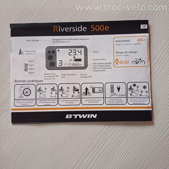 Vélo électrique Btwin roulé 198kms - 5