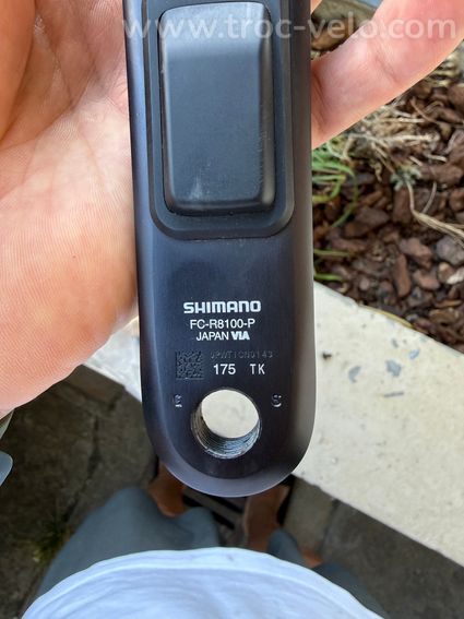 Pédalier Shimano Ultegra R8100-P Powermeter 52/36 – 175 mm - 4