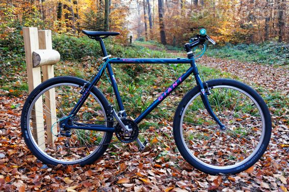 VTT GIANT Granite néo-rétro – Chromoly – Look unique & full rénové - 2