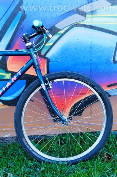 VTT GIANT Granite néo-rétro – Chromoly – Look unique & full rénové - 4