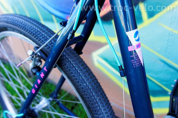 VTT GIANT Granite néo-rétro – Chromoly – Look unique & full rénové - 8
