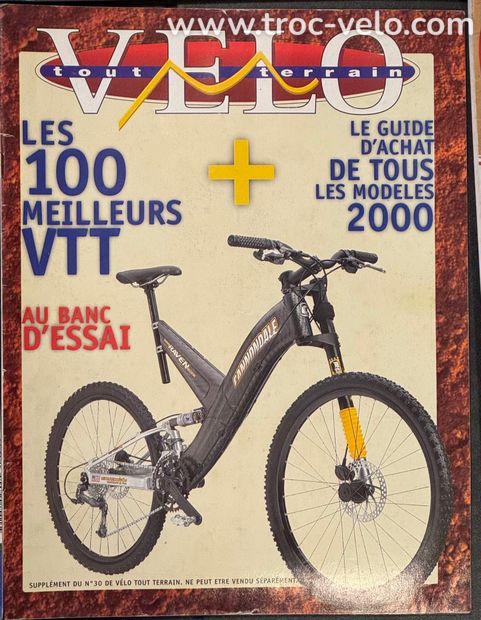 Anciens « Vélo Tout Terrain Magazine «  de 1999/2000 - 6