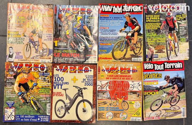 Anciens « Vélo Tout Terrain Magazine «  de 1999/2000 - 1