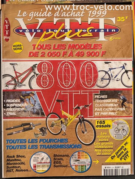 Anciens « Vélo Tout Terrain Magazine «  de 1999/2000 - 8