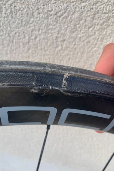 Roue avant black inc carbone fifty - 3
