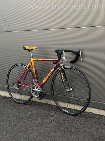 Bianchi Lite Alloy Reparto Corse - Campagnolo Veloce - Entièrement révisé Taille S - 2