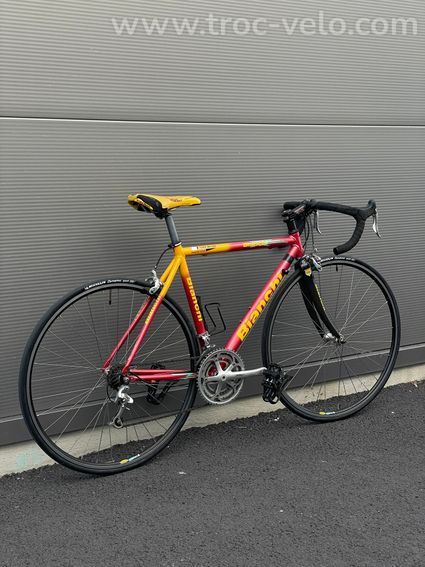 Bianchi Lite Alloy Reparto Corse - Campagnolo Veloce - Entièrement révisé Taille S - 3