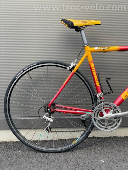 Bianchi Lite Alloy Reparto Corse - Campagnolo Veloce - Entièrement révisé Taille S - 7