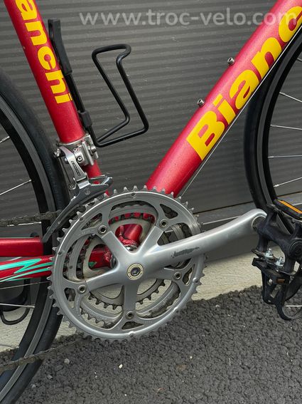 Bianchi Lite Alloy Reparto Corse - Campagnolo Veloce - Entièrement révisé Taille S - 8