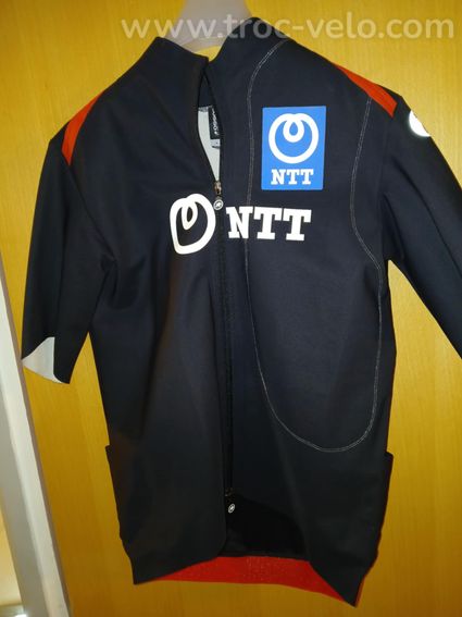 Veste vélo manches courtes ASSOS Liberty RS23 Thermo Rain Team ntt