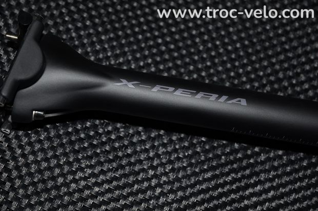 Neuf Tige de Selle Ultra light carbone X-PERIA SL-C vis titane  - 1