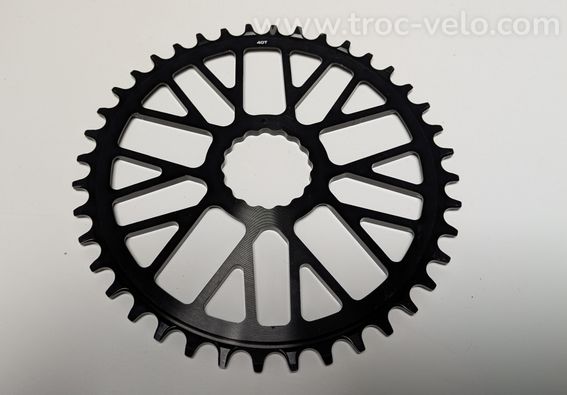 Mono plateau ZRace 40 dents interface Easton - 2